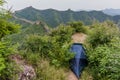 Camping at Gubeikou section of the Great Wall of Chi