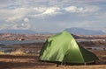 Camping at Halls Crossing, Utah