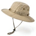 Camping Hat Isolated on White Background Royalty Free Stock Photo
