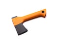 Camping Hatchet on a White Background Royalty Free Stock Photo