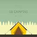 Camping Illustration