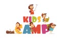 Camping Kids Concept