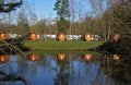 Camping at a lake in bavaria - brombachsee