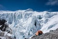 Camping at Mera peak high camp