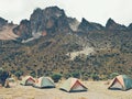 Camping at Mount Kenya