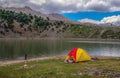 Camping at rama lake, Astore, Pakistan