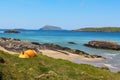 Camping in Ring of Kerry coast