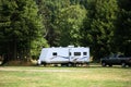 Camping with RV Trailer