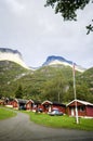 Camping site, Norway Royalty Free Stock Photo