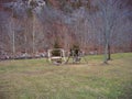 Camping Spot in Blackwater Falls Royalty Free Stock Photo