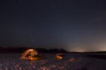 Camping in the Ten Thousand Islands Royalty Free Stock Photo