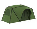 Camping Tent Isolated Royalty Free Stock Photo