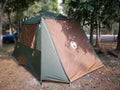 Camping tent in Thailand Nation Park.