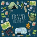 Camping and tourism equipment