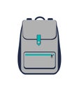 Camping and travel backpack icon vector Royalty Free Stock Photo