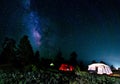 Camping under the Milky Way