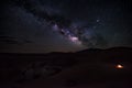 Camping under the Stars Reflection Canyon Utah USA Royalty Free Stock Photo