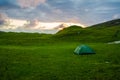 Camping on Vatersay, Outher Hebrides, Scotland.