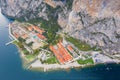 Campione is a beautiful Italian city. Riva del Garda. Royalty Free Stock Photo