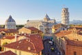 Campo dei Miracoli from the Grand Hotel Duomo - Pisa