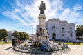 Campo dos martires and medical school entrance. Lisbon