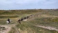 in Campo Imperatore, Abruzzo, it is possible to go horseback riding and feel like a cowboy for a day