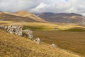 Campo imperatore landscape Royalty Free Stock Photo