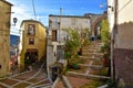 The old town of Campobasso, Italy. Royalty Free Stock Photo