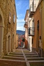 The old town of Campobasso, Italy. Royalty Free Stock Photo