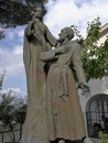 Campobasso - Statua di San Pio a Santa Maria del Monte