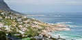 Camps Bay beach South Africa