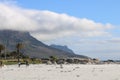 Camps Bay South Africa beachfront Royalty Free Stock Photo