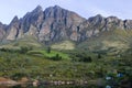 Campsite in the Cederberg Mountains Royalty Free Stock Photo