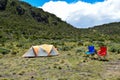 Camping at Mount Kenya