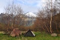 Campsite in the mountains of Georgia