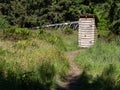 Campsite Privy Outhouse in Meadow