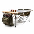 Precisionist Folding Tables: Lightweight And Stylish Camping Essentials