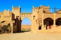 Campsite for tourist in Erg Chebbi desert, Morocco Royalty Free Stock Photo