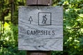 Campsites Sign