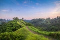 Campuhan Ridge, Ubud, at sunrise.