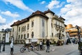 Campulung Muscel City Hall, Romania Royalty Free Stock Photo