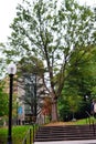 Campus building on the Georgetown University Royalty Free Stock Photo