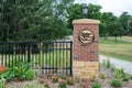 Campus Entrance and Gate at University of WisconsinÃ¢â¬âRiver Falls