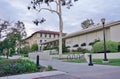 The campus of Occidental College (Oxy) Royalty Free Stock Photo