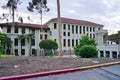 The campus of Occidental College (Oxy) Royalty Free Stock Photo