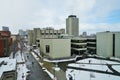 The campus of the University of Ottawa, Canada Royalty Free Stock Photo