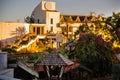 CAMYUVA, KEMER, TURKEY: Abandoned Sea Resort buildings of an old hotel near the beach.