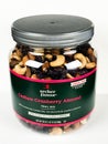 Can of Archer Farms Cashew Cranberry Almond Trail Mix on a White Backdrop