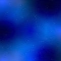 Royal blue monocromatic abstract background with white color waves and dots, lights and shadows.