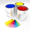 Can color paint Royalty Free Stock Photo